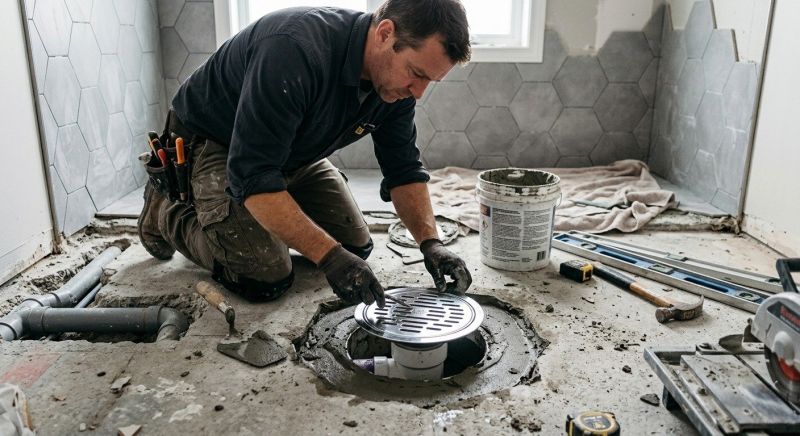 Floor Drain Installation Service